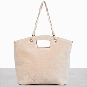 Beis Terry tote bag in beige